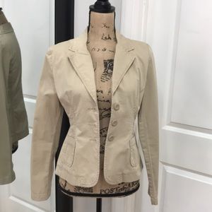 Old Navy khaki blazer
